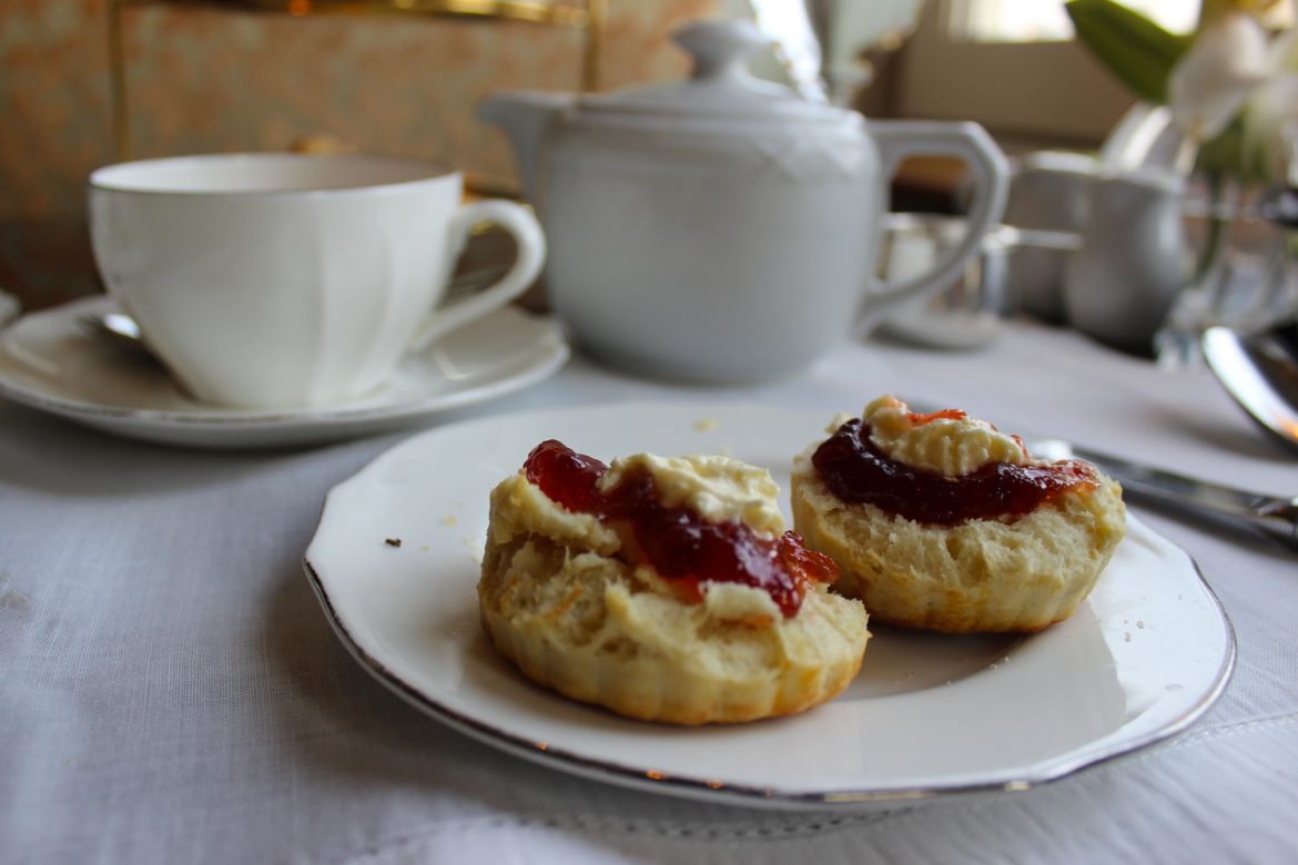 tea and scones