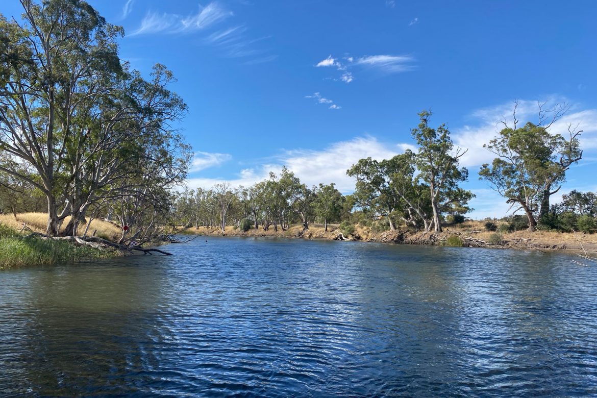 Wimmer River by day