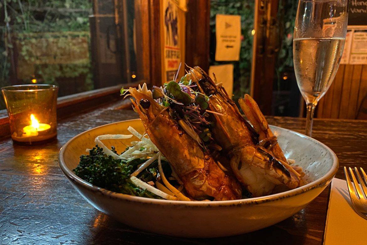 The Bridge Hotel food