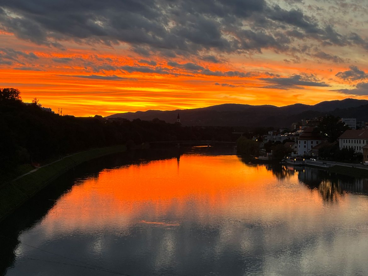 Maribor-sunset