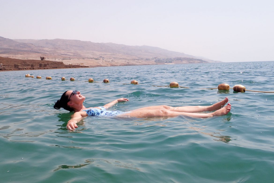 Dead Sea swimming