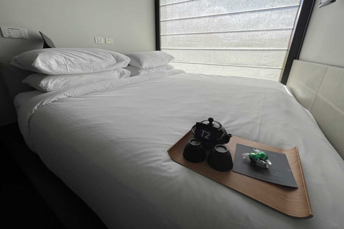 Hotel bed