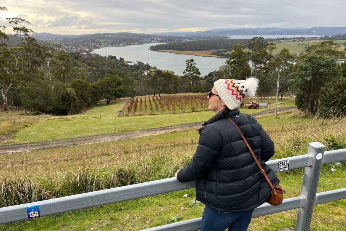 Look out over Tamar Valley