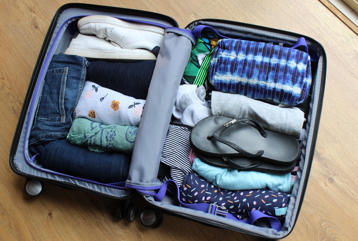 suitcase packed