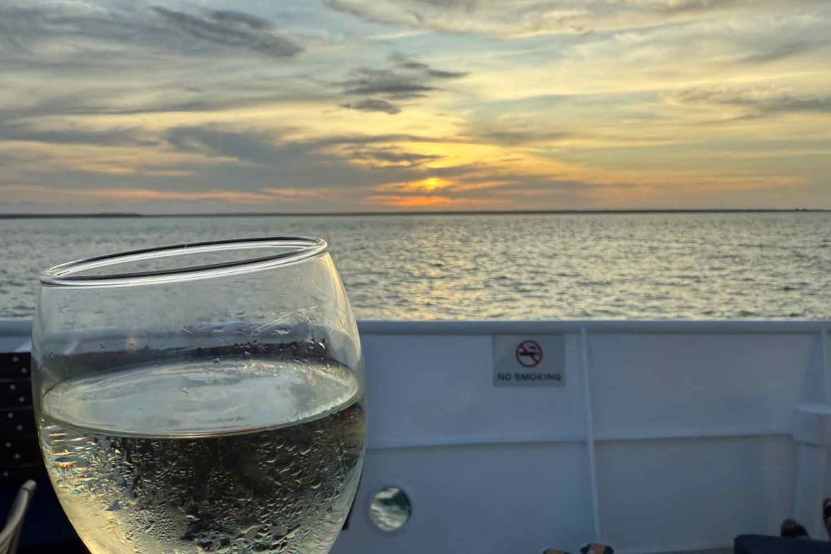 Darwin-cheers-sunset