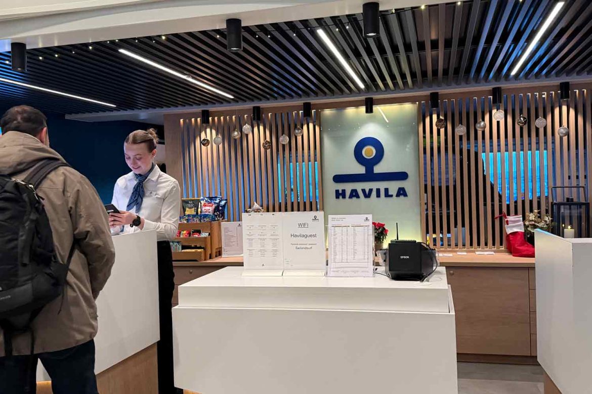 Check-in desk