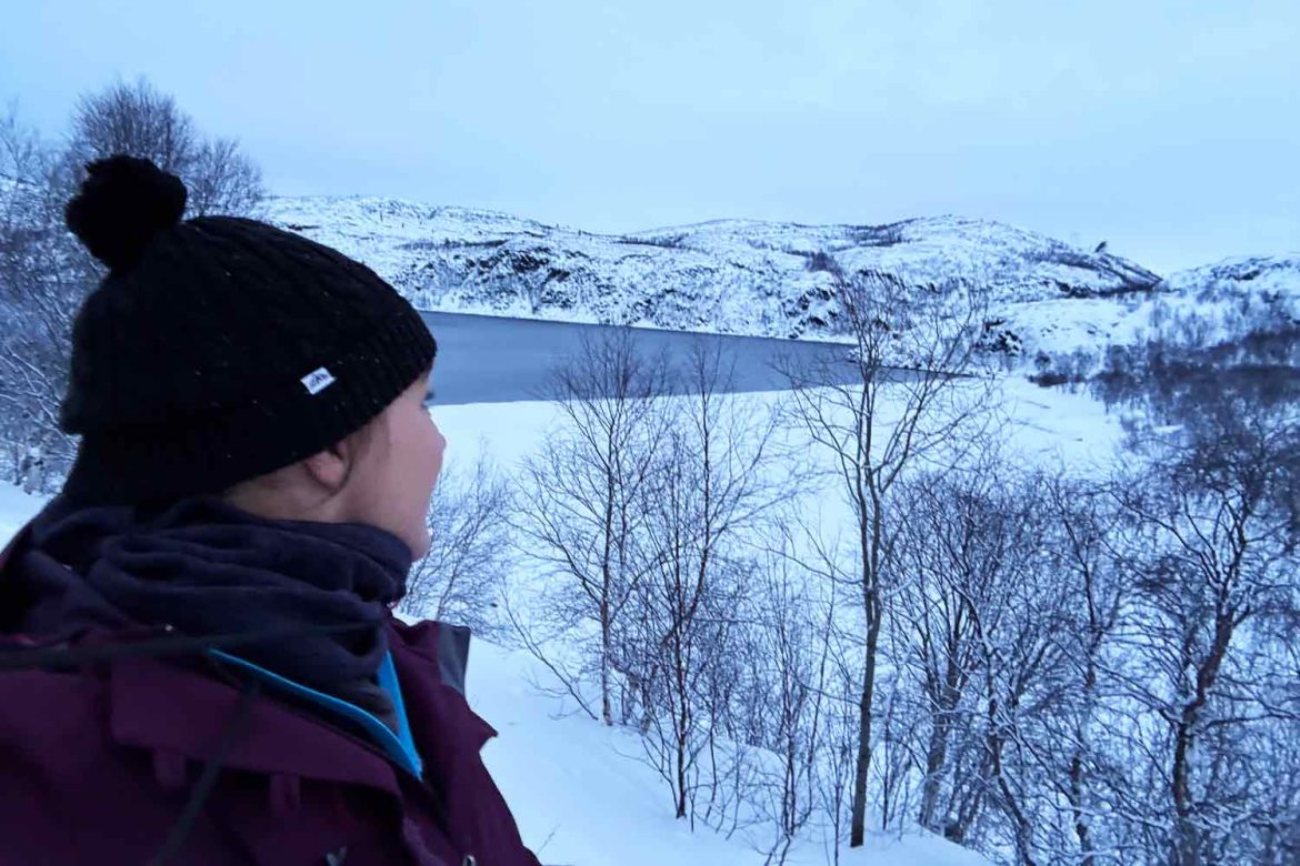 Snowy point of view