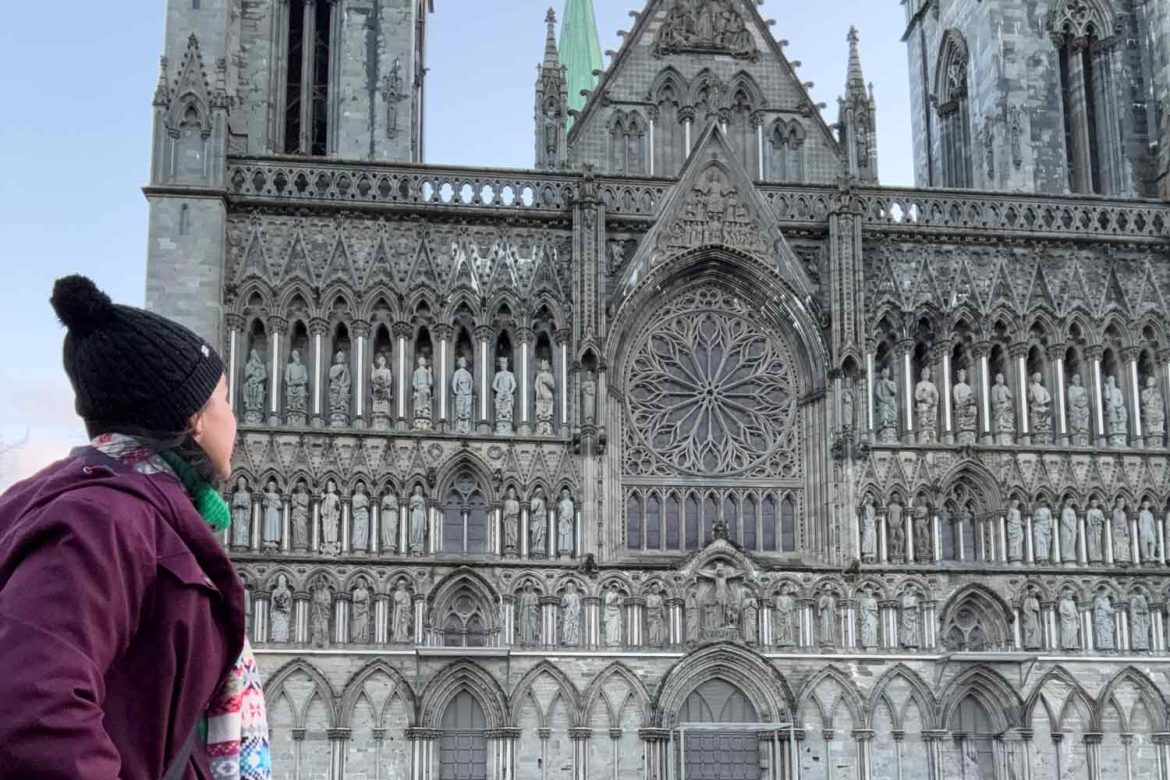 Trondheim-cathedral-view