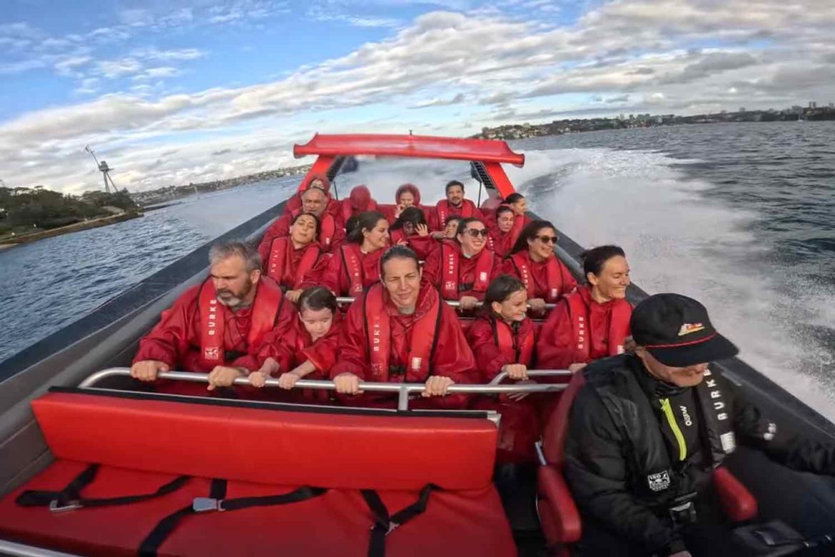 Oz-jet boat action
